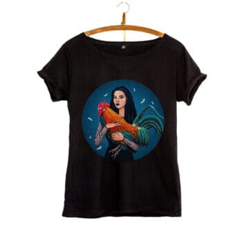 Classic Dama z kogutem